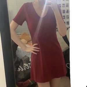 Red dress